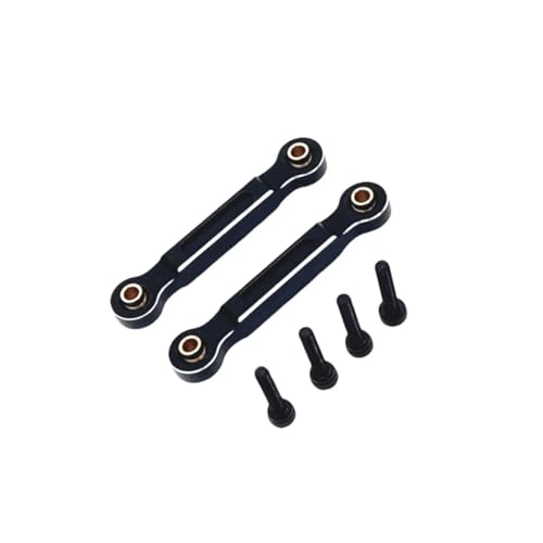 Rc Special Connecting Rod for MJX 14211 1/14 Metal Front Steering Rod Steering Links RC Car Off-Road Tracked Vehicles Parts and Accessories Upgrades Replacement Use(Black)