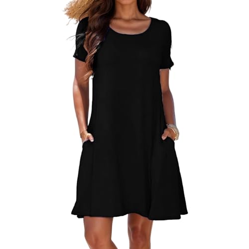 amazon black swing dress 50er Hourglass swing dress in black