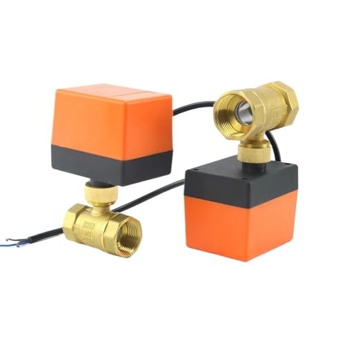 Vanne à bille motorisée en laiton 1/2" DN15 régulation active 12V DC - 2