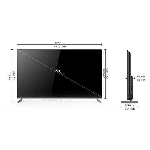Image of VU 139 cm (55 inches) Premium Series 4K Ultra HD Smart Android QLED TV 55QML (Charcoal Grey)