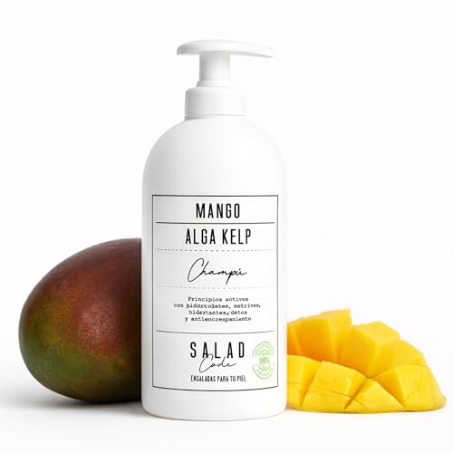 SALAD CODE Champú Sin Sulfatos ni Parabenos ni Siliconas – Champú Natural Hidratante – Limpieza Profunda para Cuero Cabelludo Sensible – Apto para Uso Diario