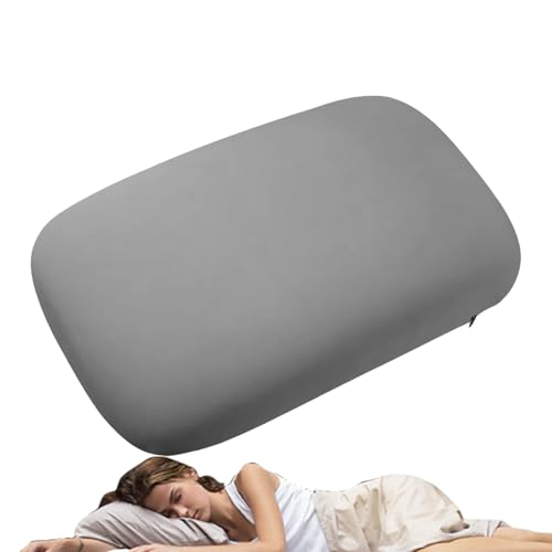Cuscino da Campeggio,Supporto per Sonno - Cuscino Ergonomico Portatile Pieghevole Memory Foam Rinfrescante per Volo, Trekking, Viaggio, Hotel e Zaino