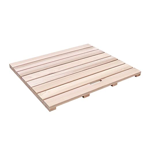 Tapis de douche antidérapant bambou caillebotis de bain 60x80cm - 3