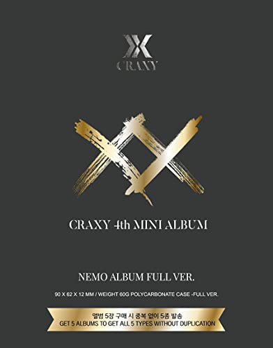 CRAXY XX Mini Album 4 Nemo Version KARIN Edition K-POP