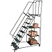 Ballymore Co Inc 8 Step Steel Stock Picking Ladder Perforated Tread - SPL-8-14NP