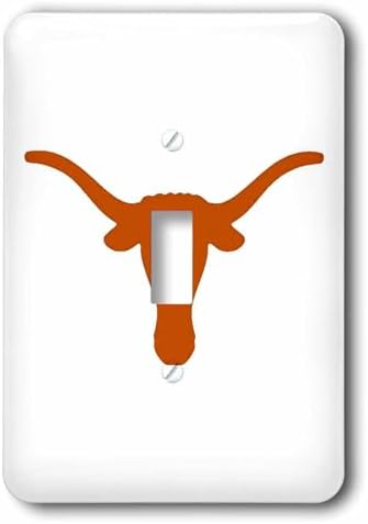 3dRose Longhorns single toggle switch image 3