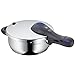WMF Perfect Plus szybkowar, indukcja, 3 l, garnek do gotowania na parze, polerowana stal nierdzewna Cromargan, 2 stopnie gotowania, regulator temperatury gotowania jedną ręką