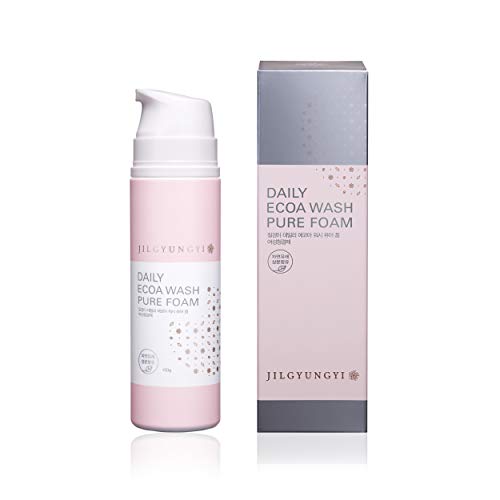 [JGY] Daily Ecoa Wash Pure Foam 5.29 fl.oz (150ml)ã…£Feminine Wash pH Balanced, Improve Skin's Nutritionã…£Mild Cleansingã…£Intimate Wash with Natural Ingredients