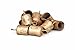 One Dozen 1 inch high Tin Bells with Metal Striker Wedding Patio Church Bell