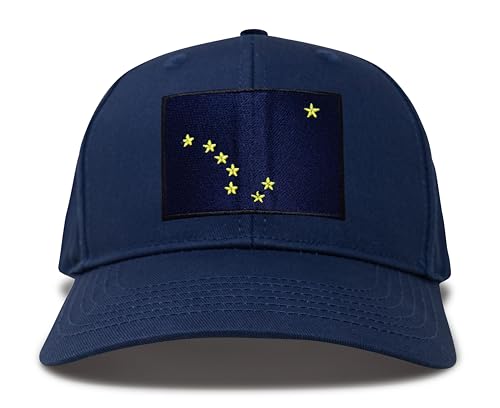 Image of International Tie State Hat for Men and Women, Adjustable Snapback Trucker Baseball Cap with Embroidered Patch