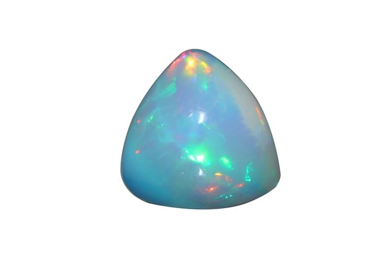 Cabochon d'opale éthiopienne AAA pour sertissage et création personnalisée de pendentifs en argent
