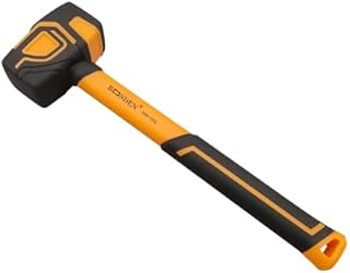 Rubber Mallet, BOOSDEN Double-Faced Rubber Mallet Hammer, Shockproof Anti-Slip Small Rubber Mallet, Rubber Hammer Mallet for Home Decoration Installation Hand Tool, 30mm