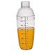 Plastique Transparent Shaker Bar Alcool Mixer Outil Lait thé Boisson Mixer Coupe Shakers Main