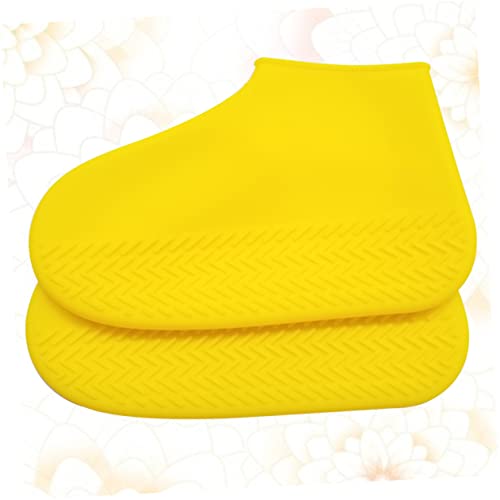 Cubres zapatos antideslizantes DOITOOL 3 piezas amarillos miniatura 7