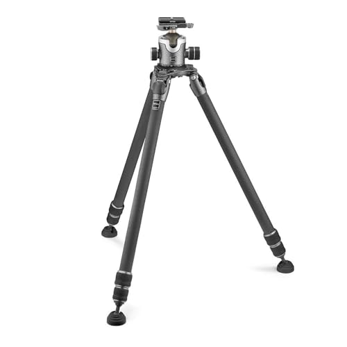 Gitzo Systematic Series 3 Tripod, Camera Tripod with Centre Ball Head, Photography Accessories, for Content Creation, Video, Professional Photography, Load Capacity 28 Kg