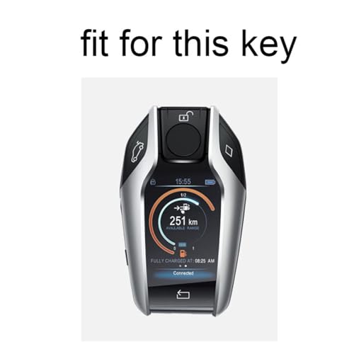 Funda para llave BMW de cuero auténtico, estilo elegante para Series 5 y 7 5