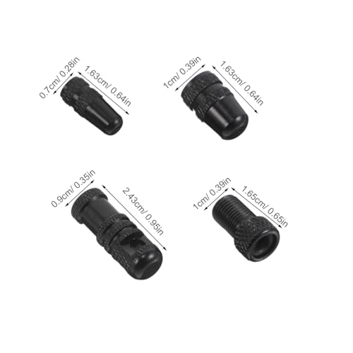 Cubiertas de válvula para bicicleta Homoyoyo 10 uds miniatura 2