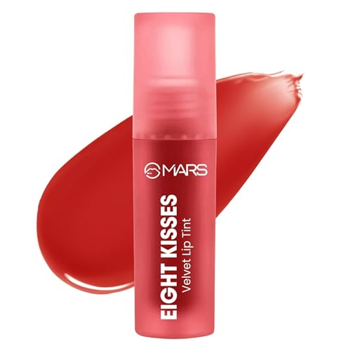 Image of MARS Love Track Velvet Lip Tint (2.8ml) (EIGHT KISSES) | Velvet Matte Finish | Non-Sticky & Lightweight | Highly Pigmented | Comfortable Wear