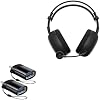 Cable BoxWave compatible con Sony Inzone H9 II - convertidor USB-C a A (paquete de 2), OTG USB Tipo C, llavero portátil - negro pizarra 2