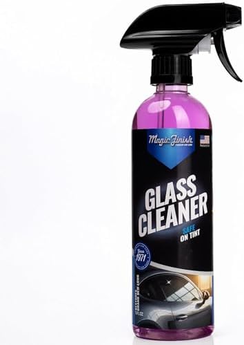 Magic Finish Car Glass Cleaner (16 fl oz) – Ammonia-Free Window C...