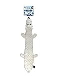 Bow Wow Pet Squeaky Polar Bear Dog Toy - Tug, Fetch & Teasing Toy - 24 Inches