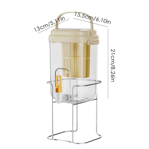 Distributeur de jus grande capacité extérieur anti débris