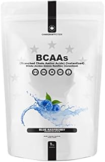 Canadian Protein Instantized Blue Raspberry Flavoured BCAA Powder | 90 Servings | 5