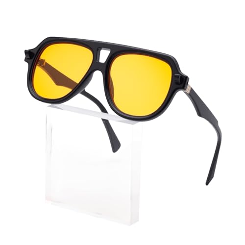 Retro Aviator Sunglasses for Women Men Trendy Classic Travel and Drive Retro Stylish UV Protection Sunglasses