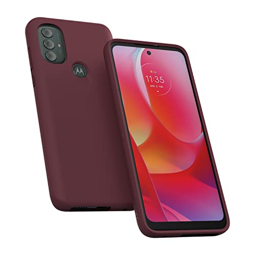 Image of Motorola Moto G Power (2022) Protective Case- Precision fit, Stylish Shock Absorbing Phone Cases -Marsala