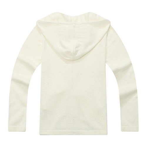 Richie House Girls' Hooded Cardigan with Insert Pockets3