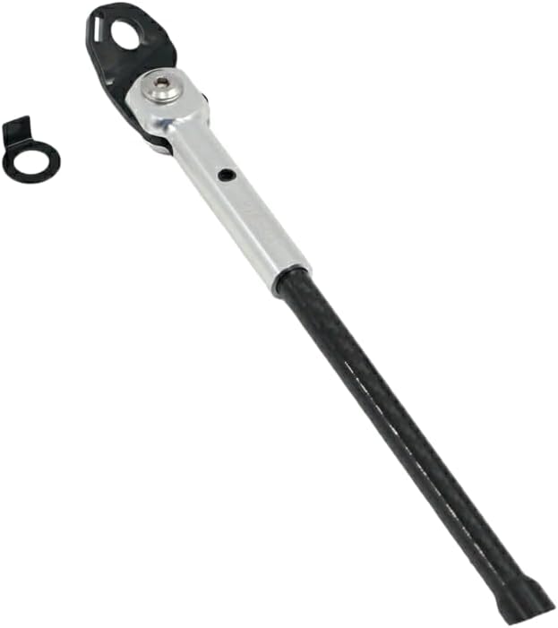 Lightweight Carbon Kickstand for P and T line Brompton Black Silver