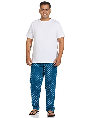 Image of Amazon Brand - Symbol Cotton Men Casual Style Pajama Bottom (Pack Of 2)