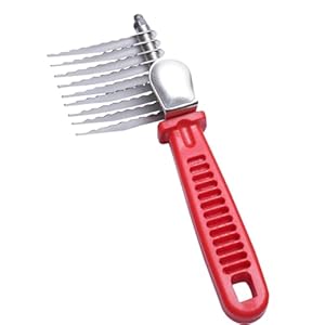 Dog Dematting Comb, Grooming Brush Supplies, Pet Hair Removal Smooth Ergonomic Cat Dematting Tool for Indoor Outdoor Use, Brush for Families and Friends