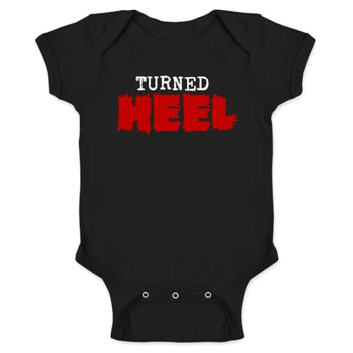 Pop Threads Turned Heel Pro Wrestling Funny Character Infant Baby Boy Girl Bodysuit
