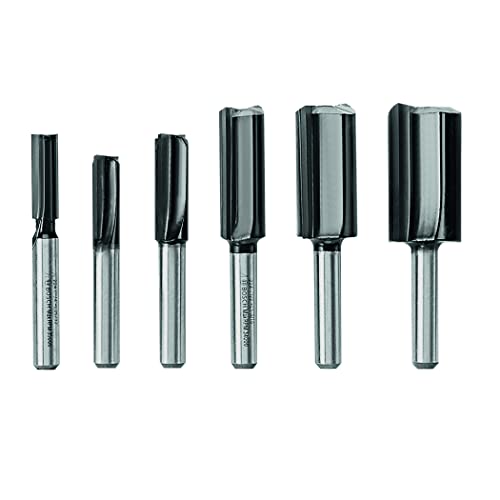 Image of BOSCH RBS006SBS 6-Piece (Universally Compatible Accessory) Carbide-Tipped Groove Cutter Router Bit Assorted Set