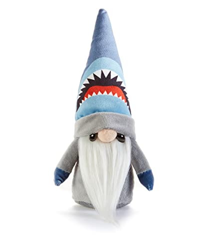 Giftcraft – Shark Gnome - Sharky, Plush Gnome Decor, Swedish