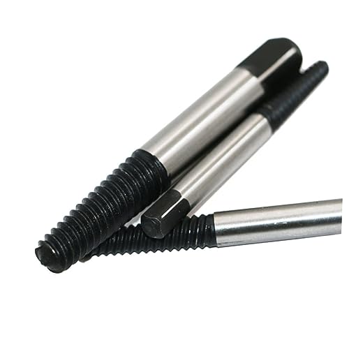 IWOWHERO Metal Screw Extractor Kit 5pcs Set Storage Box Essential Home or Store Tool Color