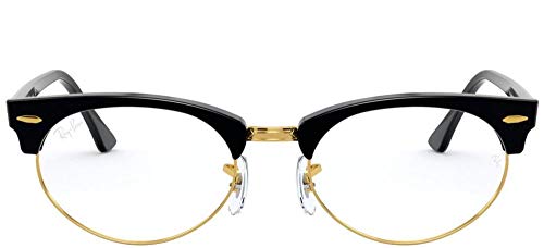 Image of Ray-Ban Unisex Rx3946v Clubmaster Oval Oval Prescription Eyeglass Frames