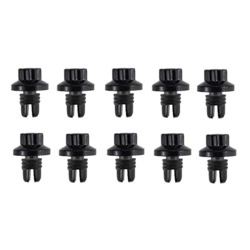 ECVGHD - Plastic Wheel Rivets Nuts Studs Bolts Nail For Car Styling Tunning Rim Screw
