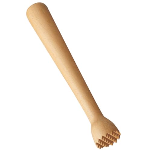 CIYODO Muddling Tool for Drinks Wooden Pestle Bar Beech Pestle Perfect for Bar Home Use