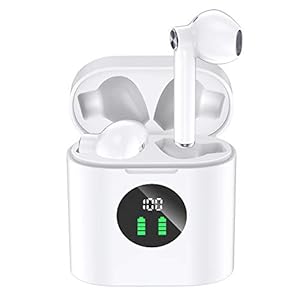 MIFA True Wireless Earbuds, TWS Bluetooth Headphones Stereo Sound Earphones, 30H Playtime Wireless Charging Case & Power…