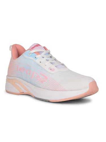 Image of Liberty Leap7x RWL 06 Sports Lacing Running Shoes for Women EVA Sole | Suitable for Walking Gym and Jogging | Comfortable Outsole | Cushioned Footbed Lightweight and Shock Absorption