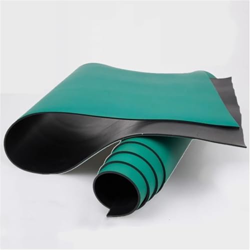 Workbench Mat, Prevent-Static Rubber Table Mat - Perfect for DIY Craft Tables, Industrial Assembly Benches, Lab Chemical Handling & Parts Processing Benches(16.4x2.6ft)