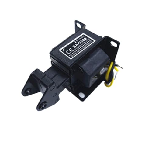 SA-3502 AC 220V/110V 3kg Force 20mm Stroke Pull Type Solenoid Electromagnet MQ6-3N(AC110V)