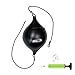 YuanDiann Bola De Boxeo Reflejo Reaccion Bola De Velocidad Adultos Doble Extremo Bolsa De Puching Ball Entrenamiento Pera Pelota De Boxeo Saco Boxeo Negro
