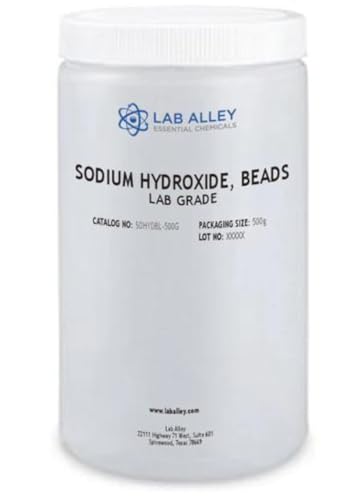 Sodium Hydroxide Beads Lab Grade-500g