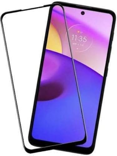 Image of HD Tempered Glass Screen Protector Compatible For Moto E30 With Edge To Edge Coverage And Easy Installation Kit