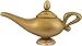 Produktbild Erwachsene Kostüm Party Zubehör Aladins Pantomime Genie Lampe Gold