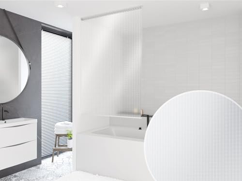 probath MAßANFERTIGUNG Basic DUSCHROLLO 16 Motive! DUSCHVORHANG LÄNGE UND BREITE NACH Wunsch! (3D Mosaik, bis 100 cm Breite & bis 240 cm Länge)