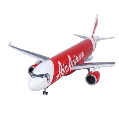 Airbus A320 modelo de colección en resina maciza de 43 cm con iluminación LED interior
